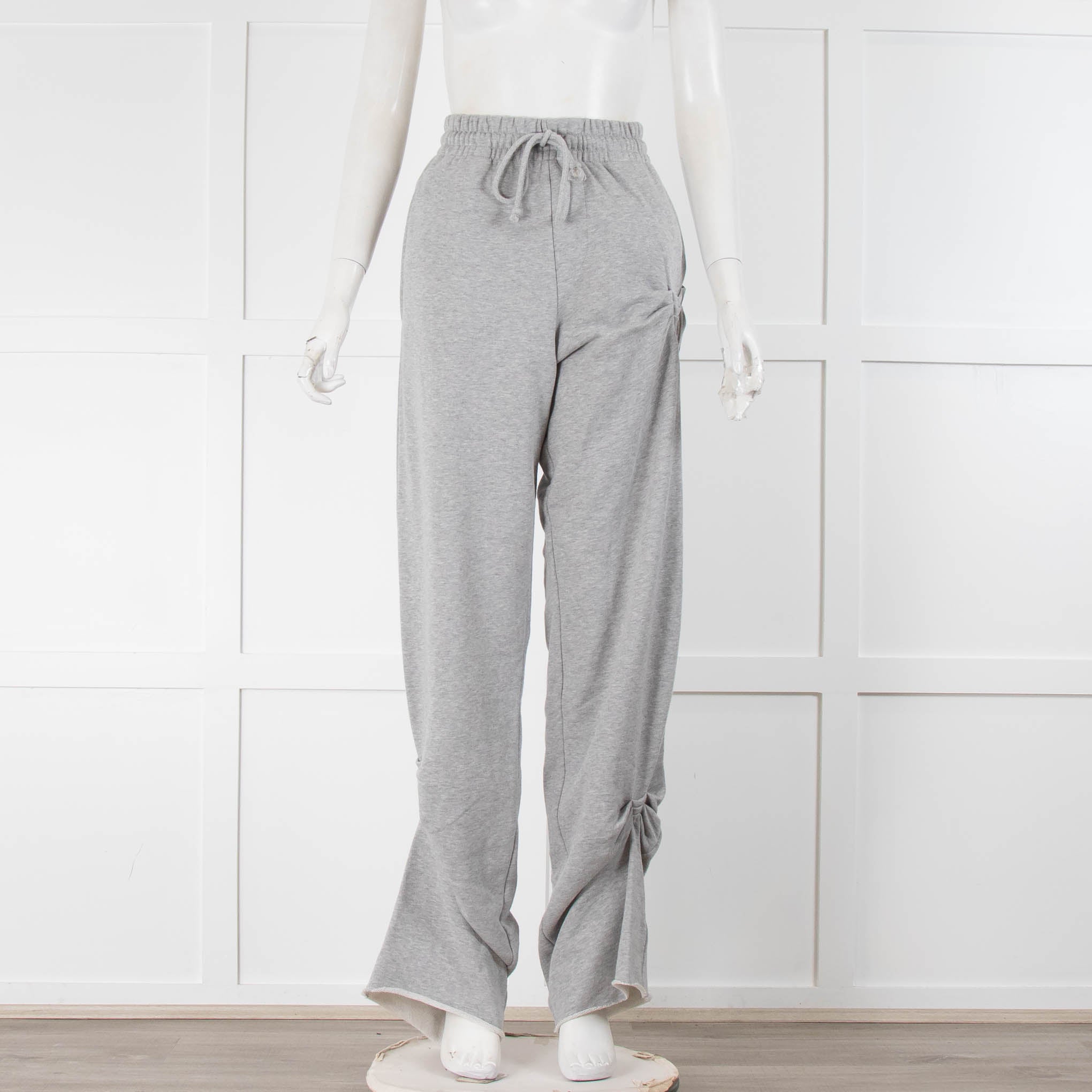 Dries Van Noten Grey Cotton Sweatpants