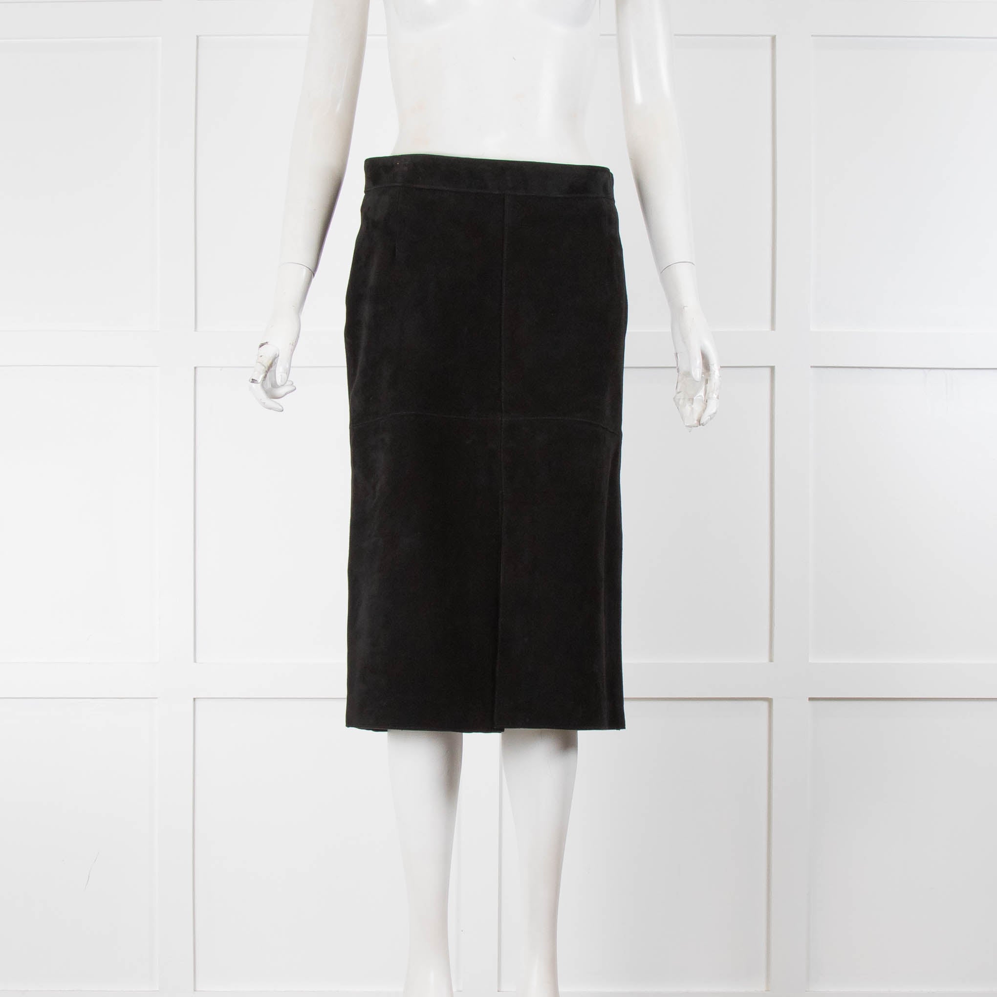 Black suede skirt uk hotsell