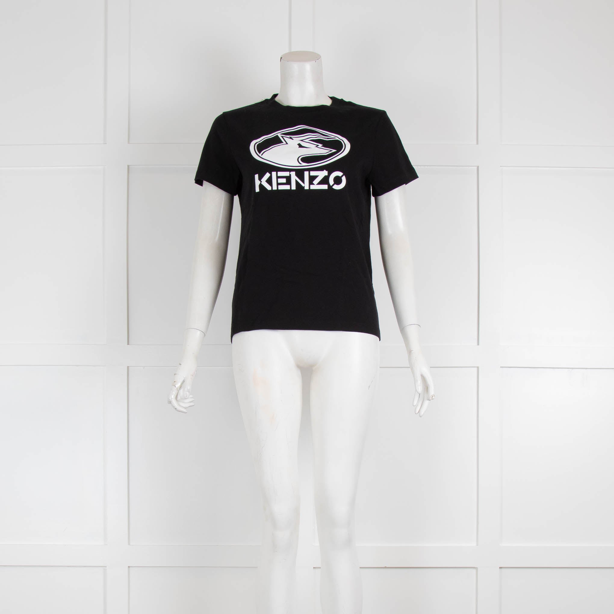 kenzo black and white t shirt