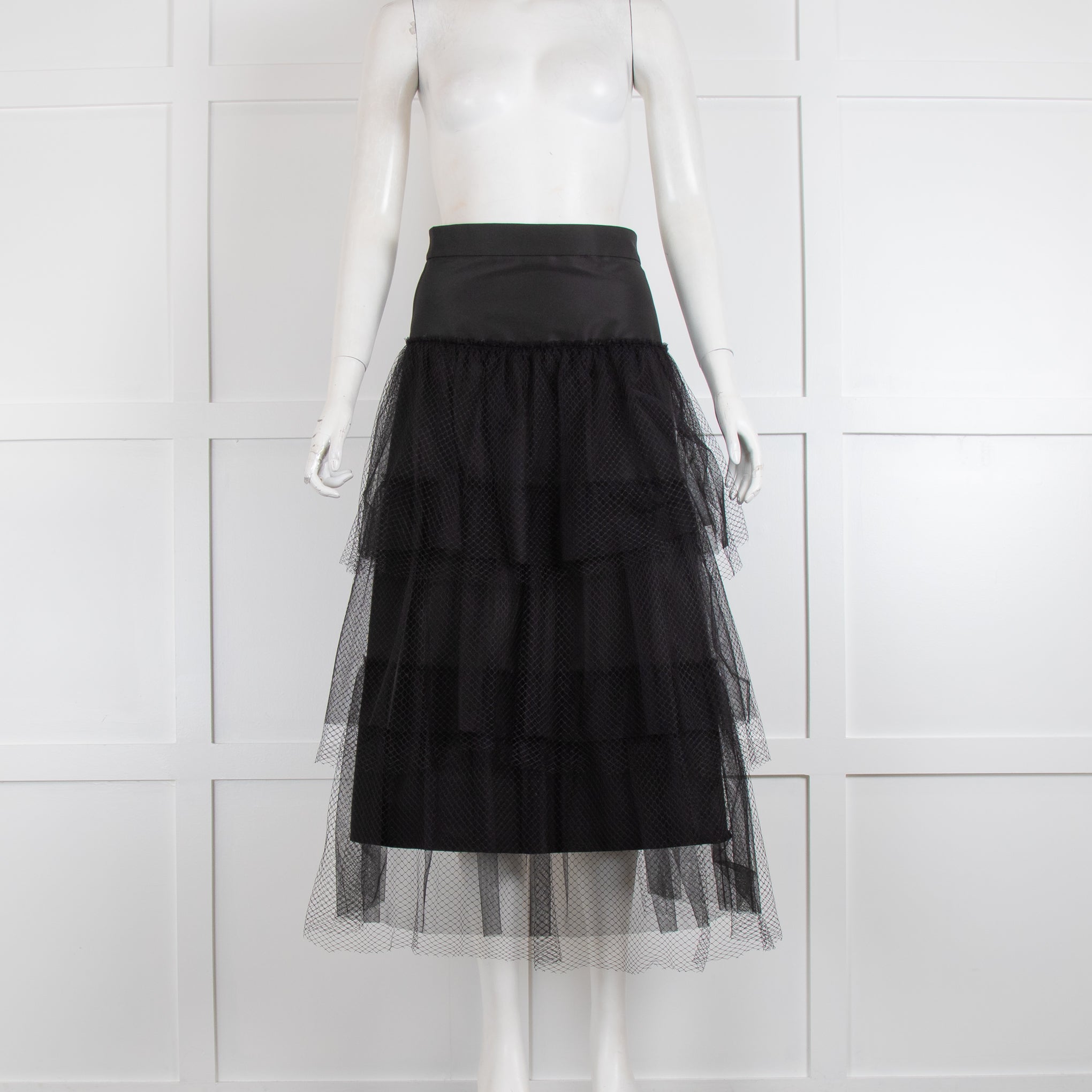 Burberry clearance black skirt