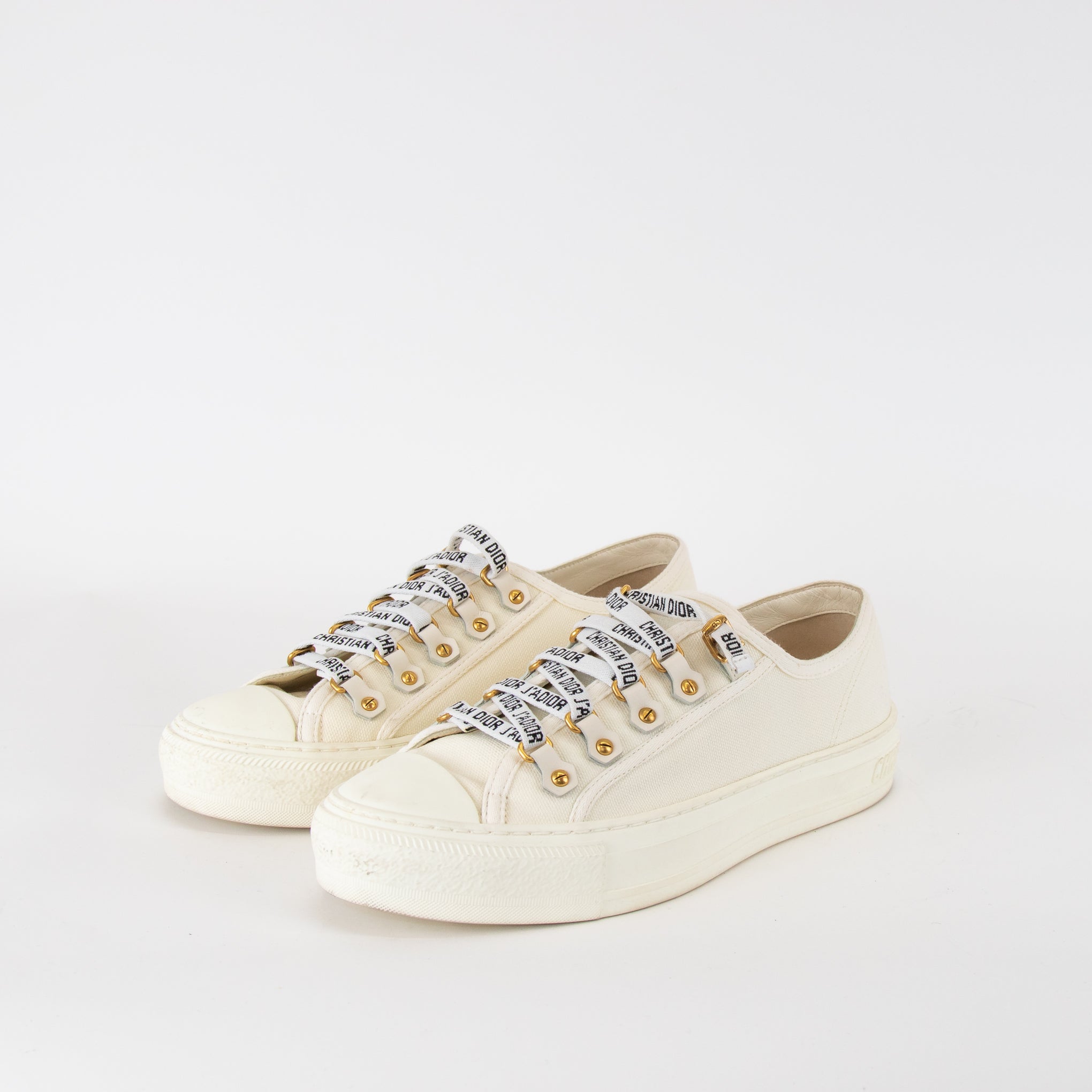 Dior canvas trainers best sale