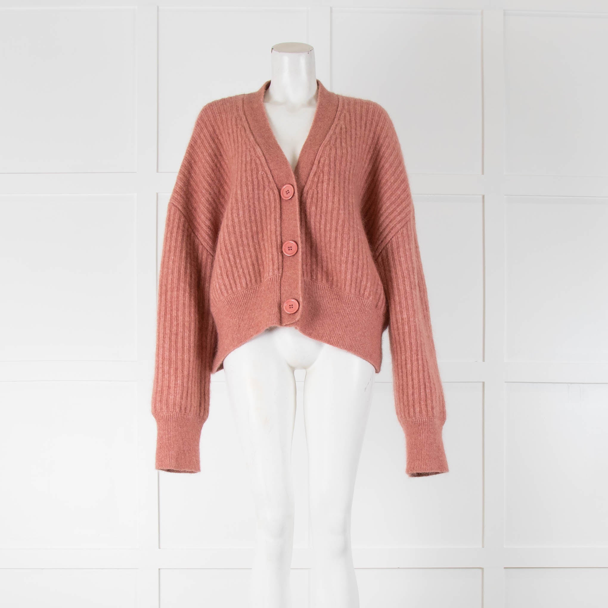 Anine Bing Mohair Pink Cardigan Phoenix Style