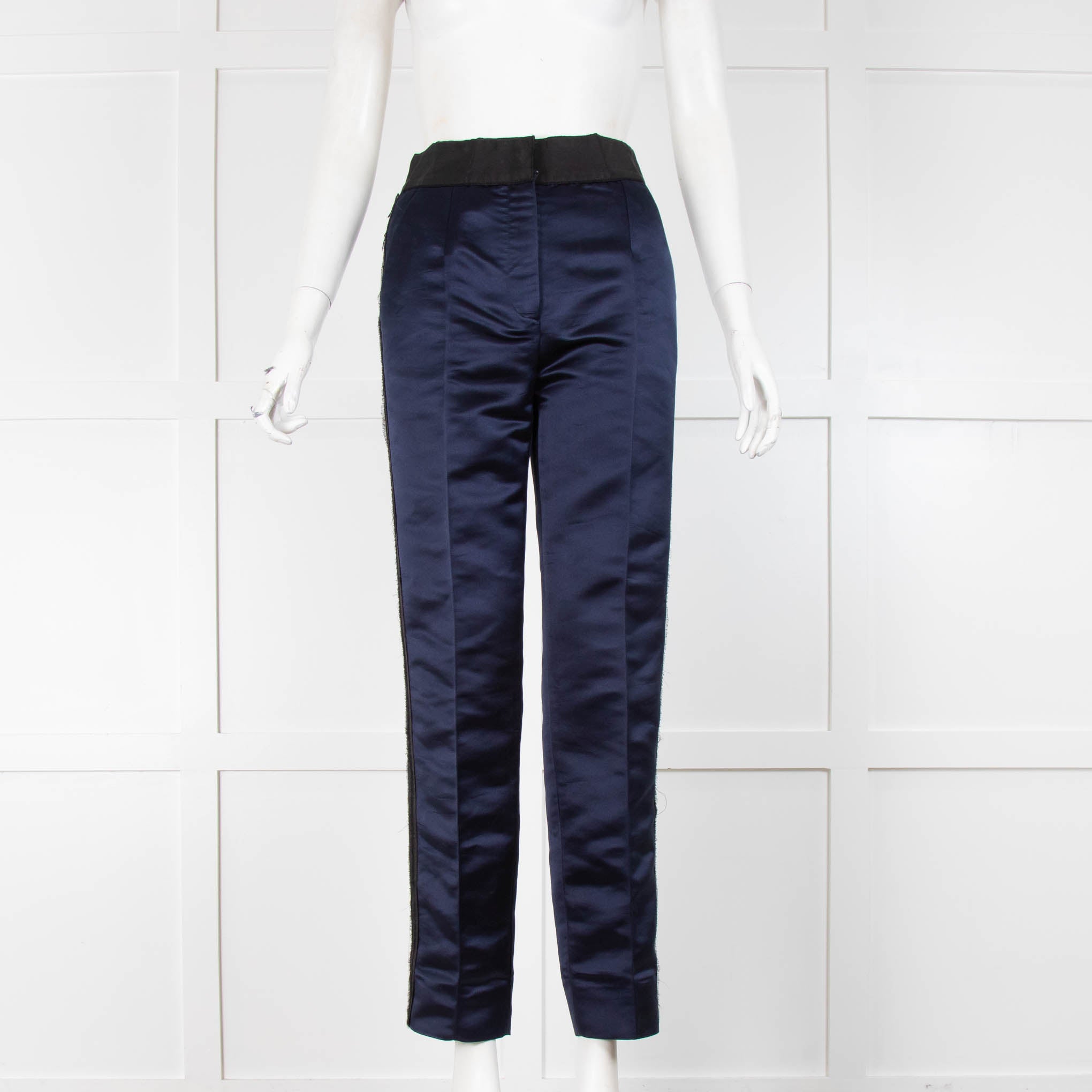 Navy 2024 satin pants