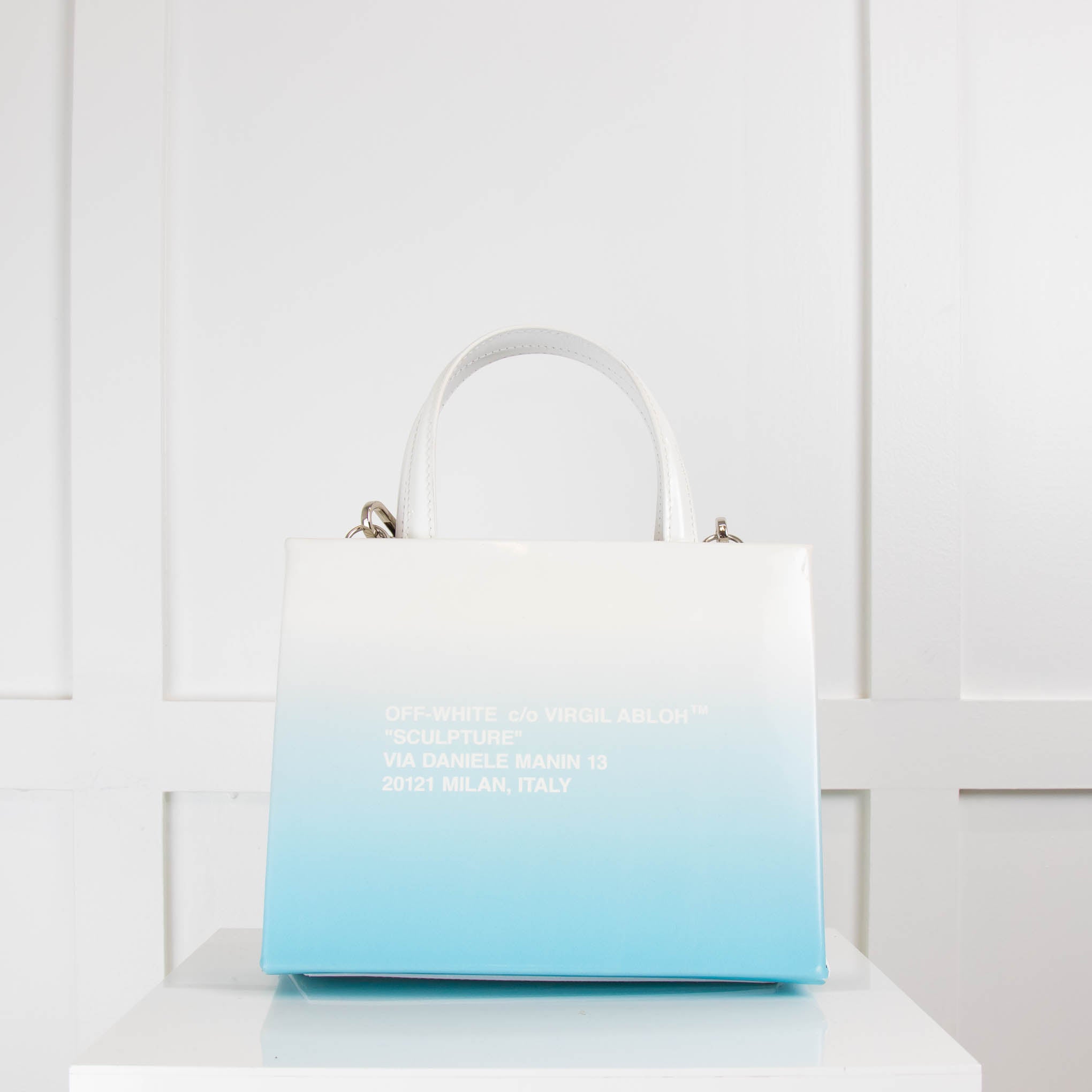 Off white gradient bag sale