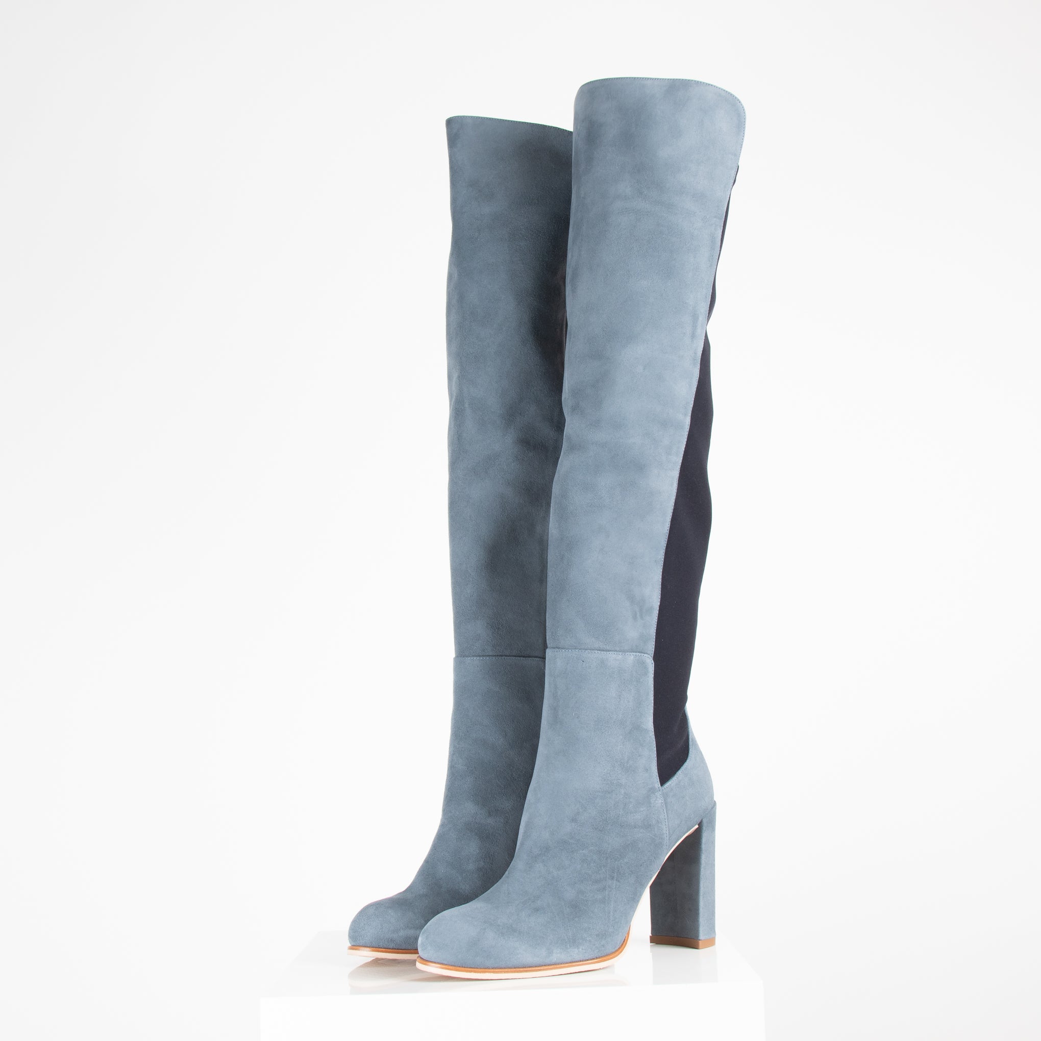 Stuart weitzman hot sale blue boots