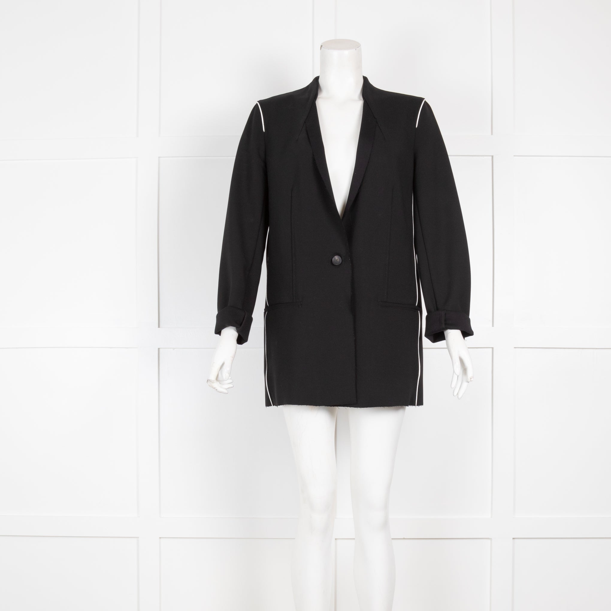 Helmut lang black blazer best sale