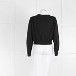 Tory Burch Black Thin Knit Cardigan