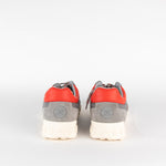 Chanel Grey Red Fabric Interlocking CC 200Sneakers