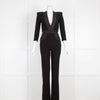 Zhivago Black Jersey Flared Jumpsuit