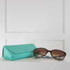 Tiffany Cat Eye Brown Sunglasses