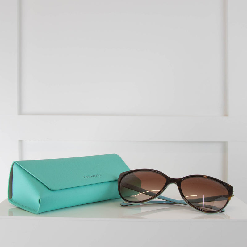 Tiffany Cat Eye Brown Sunglasses