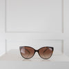 Tiffany Cat Eye Brown Sunglasses