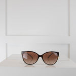 Tiffany Cat Eye Brown Sunglasses