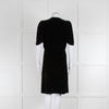 Isabel Marant Etoile Black Velvet Low Cut Mini Dress