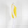 Equipment Yellow Cream Sleeve Cashmere Sweater