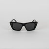 Celine Black Acetate Cat Eye Sunglasses