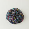 Chanel Navy Multi Colour Camelia Brooch