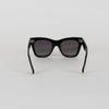 Celine Black Rounded Cat Eye Sunglasses