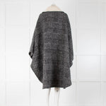 Isabel Marant Etoile Black White Check Poncho