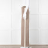 Divine Cashmere Beige Cream Wide Strip Knit Joggers