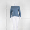 The Fold Blue Fine Cashmere Sweater