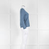 The Fold Blue Fine Cashmere Sweater