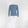 The Fold Blue Fine Cashmere Sweater