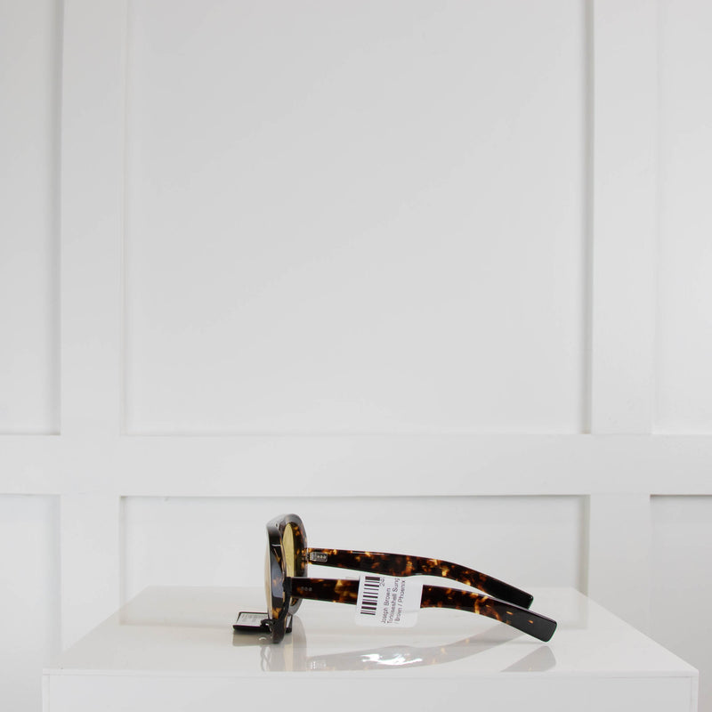 Joseph Brown Tortoise shell Sunglasses