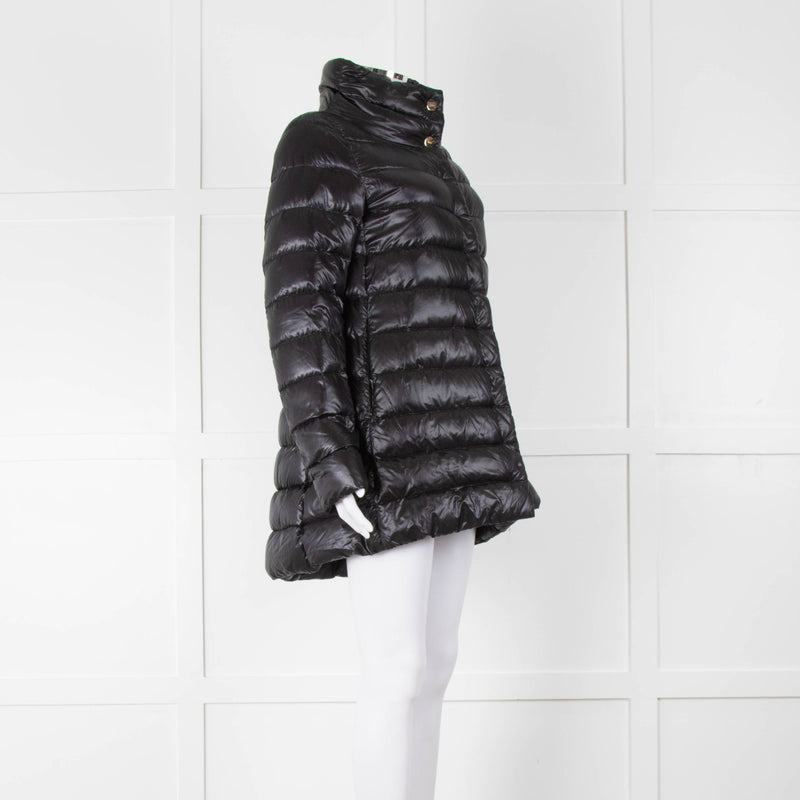 Herno Amelia Black Puffer Coat