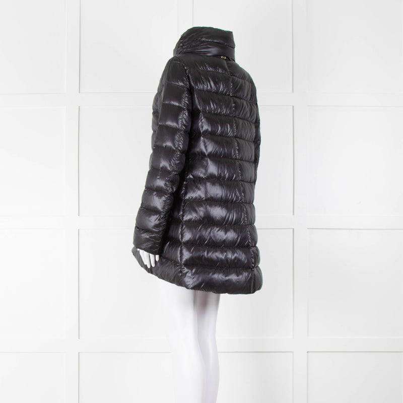 Herno Amelia Black Puffer Coat