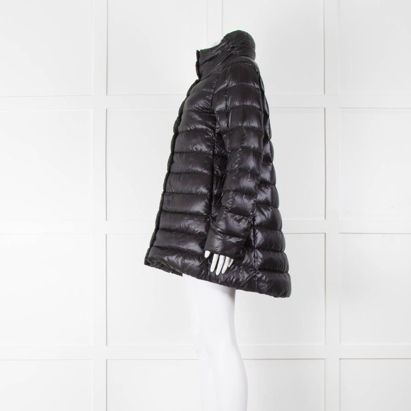 Herno Amelia Black Puffer Coat