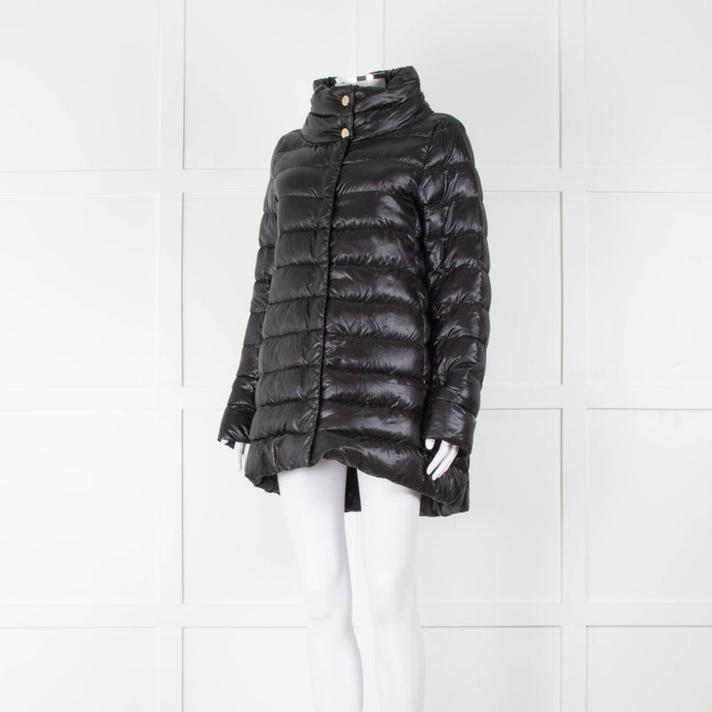 Herno Amelia Black Puffer Coat