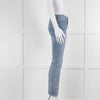 AG Jeans Blue High Rise Straight Leg Jeans