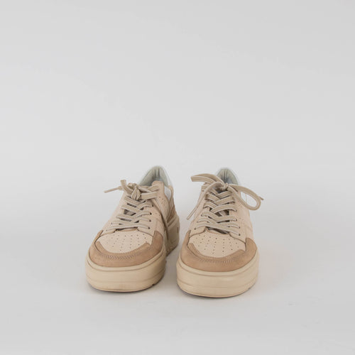 Kennel & Schmenger Beige & Cream Leather Trainers