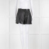 3.1 Philip Lim Black Leather Shorts