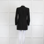 Versace Collection Black Blazer with Silver Buttons