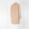 Luisa Cerano Brown & Cream Fleck Cotton Mix Coat With Fringing