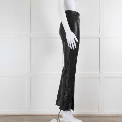 Commando Black Faux Leather Trousers