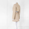 Jacquemus The Bari Beige Linen Cut Out Blazer Dress