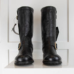 Jimmy Choo Black Unlined Biker Boot