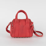 Alexander Wang Rocco Rockie Coral Pink Studded Bag