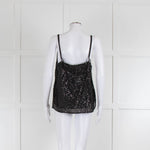 Second Female Black Sequin Camisole Top