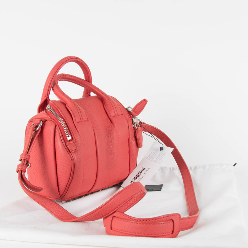 Alexander Wang Rocco Rockie Coral Pink Studded Bag