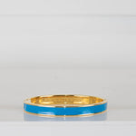 Kate Spade Blue Gold Enamel Cuff