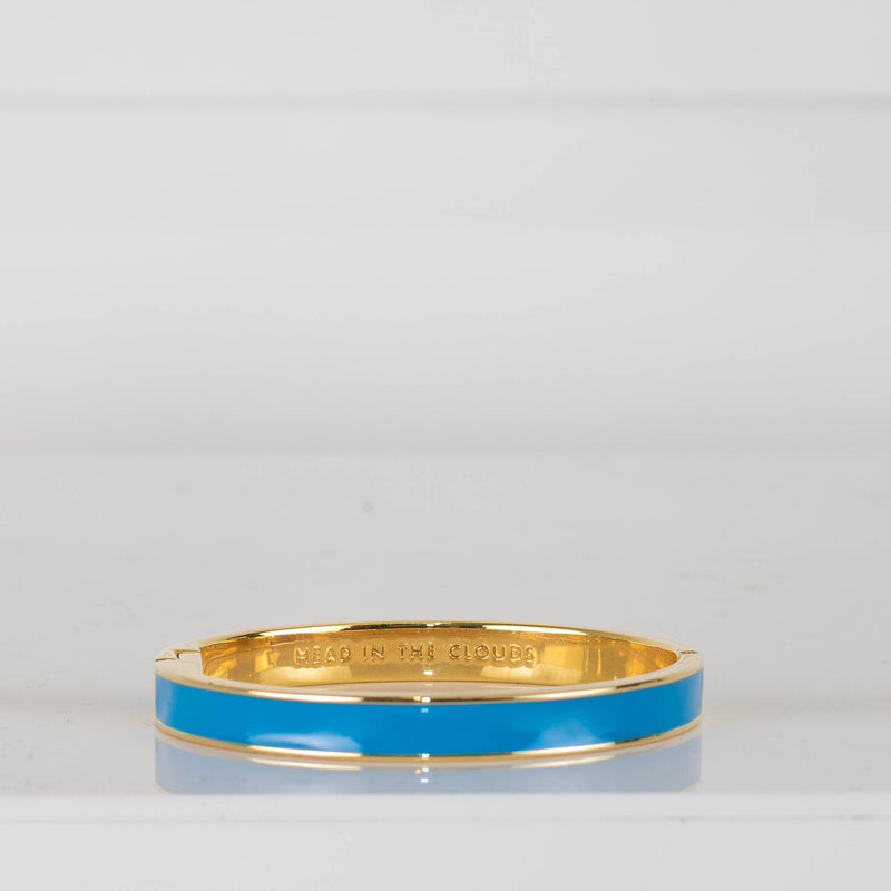 Kate Spade Blue Gold Enamel Cuff