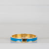 Kate Spade Blue Gold Enamel Cuff