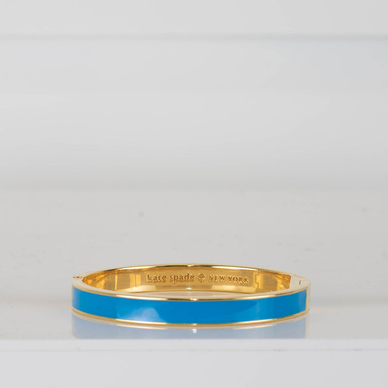 Kate Spade Blue Gold Enamel Cuff