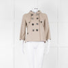 Burberry Beanley Beige Swing Jacket