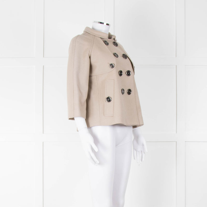 Burberry Beanley Beige Swing Jacket