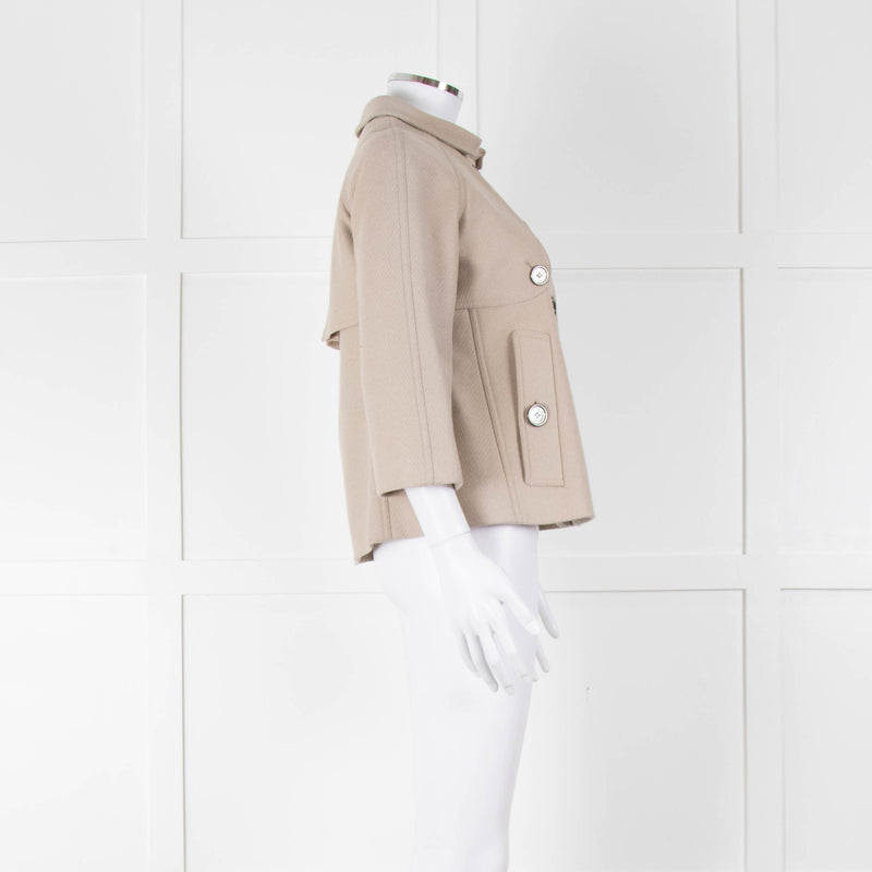 Burberry Beanley Beige Swing Jacket